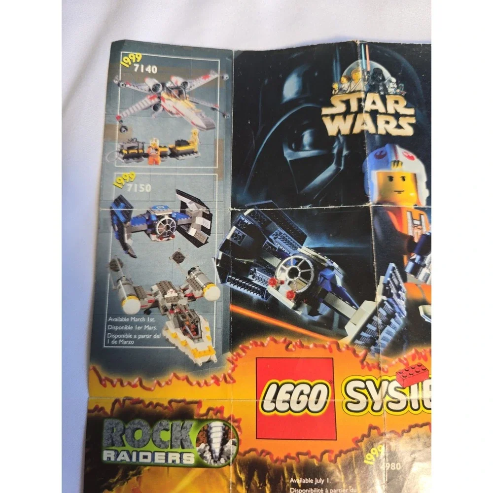 LEGO - Star Wars & Rock Raiders Mini Poster Catalog - 1999 - 4112688-AM - Picture 2 of 10